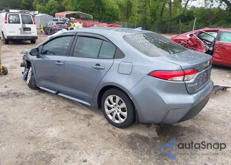 2025 Toyota Corolla Le from USA, damaged, VIN 5YFB4MDE9SP267365